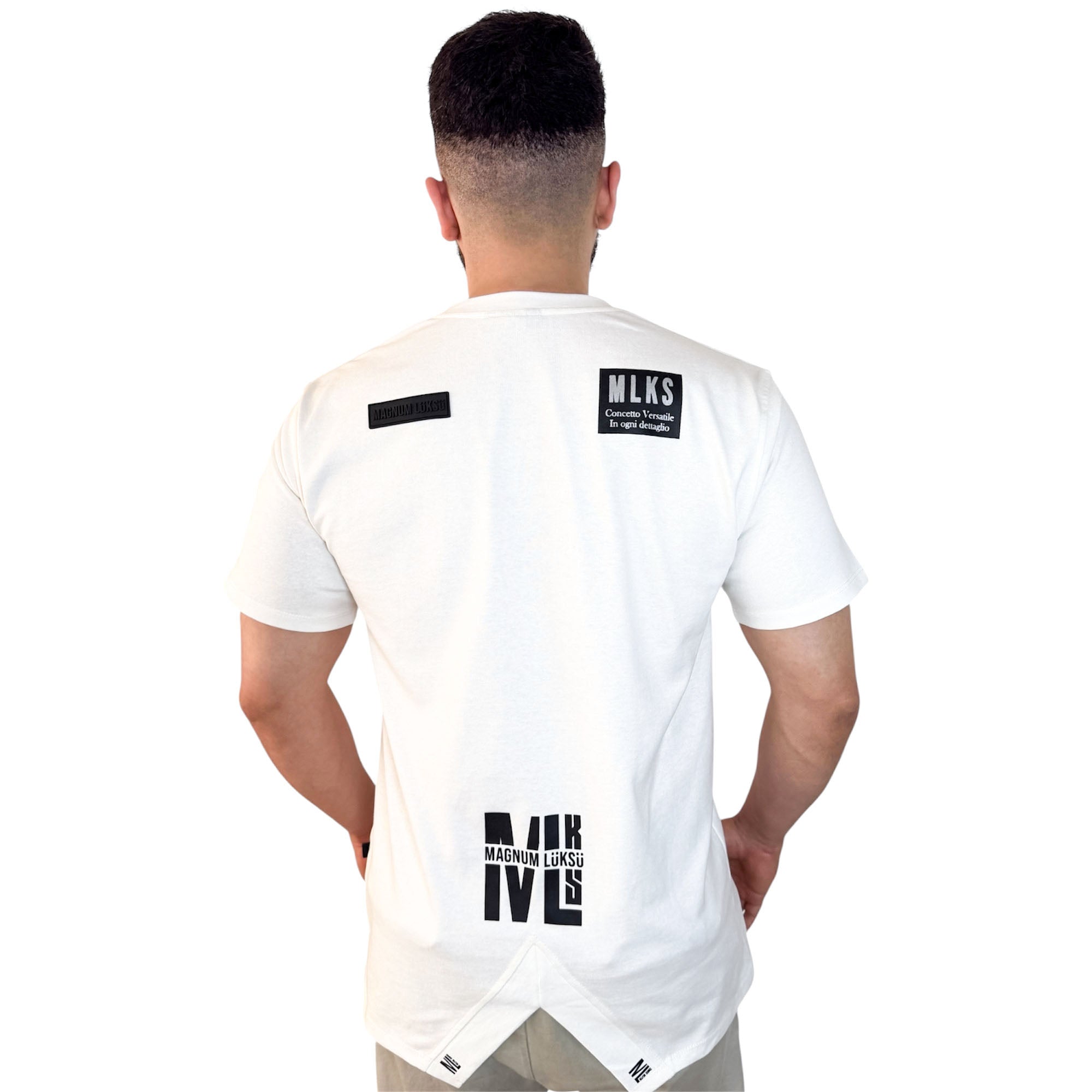 BEIGE SIGNATURE V-CUT
