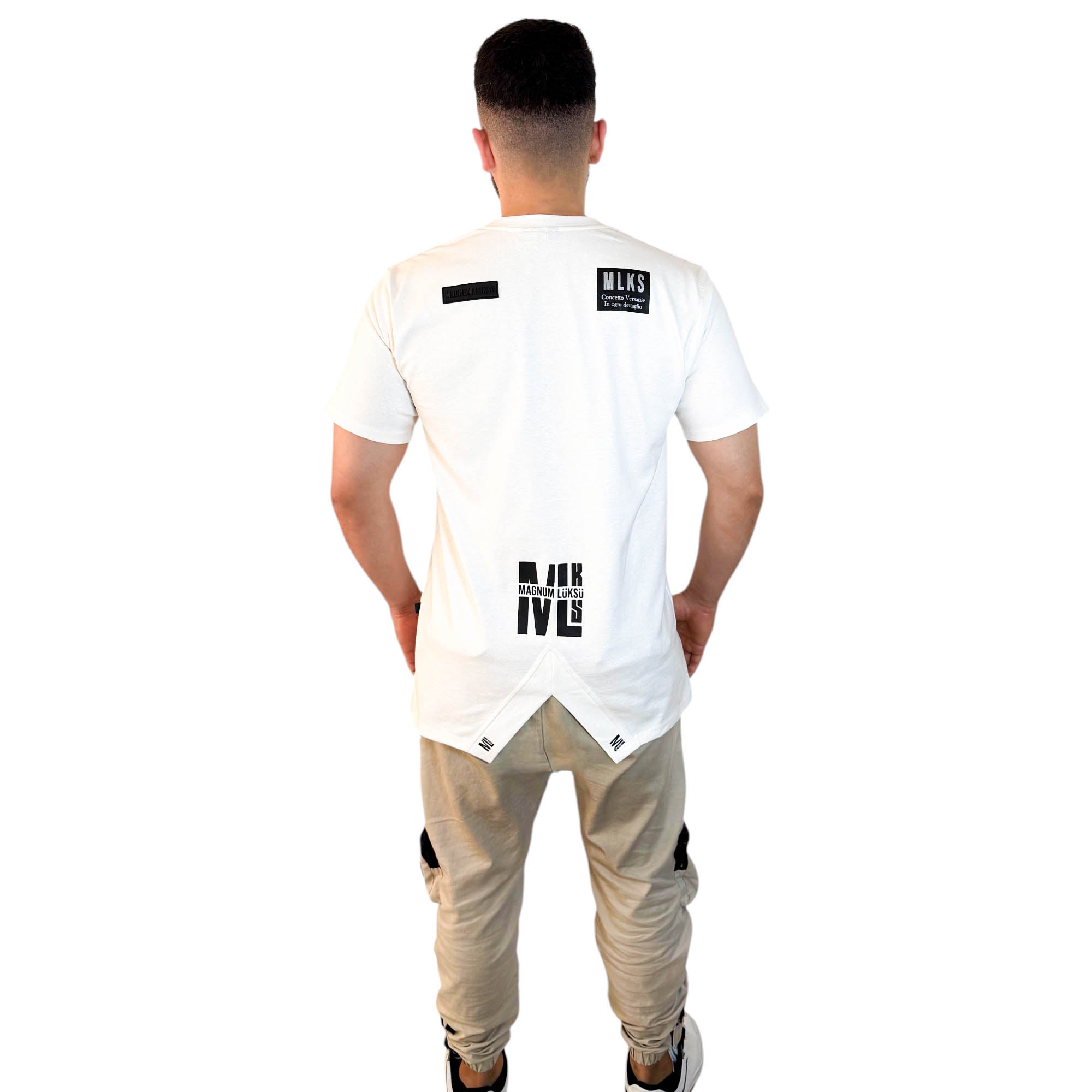 BEIGE SIGNATURE V-CUT