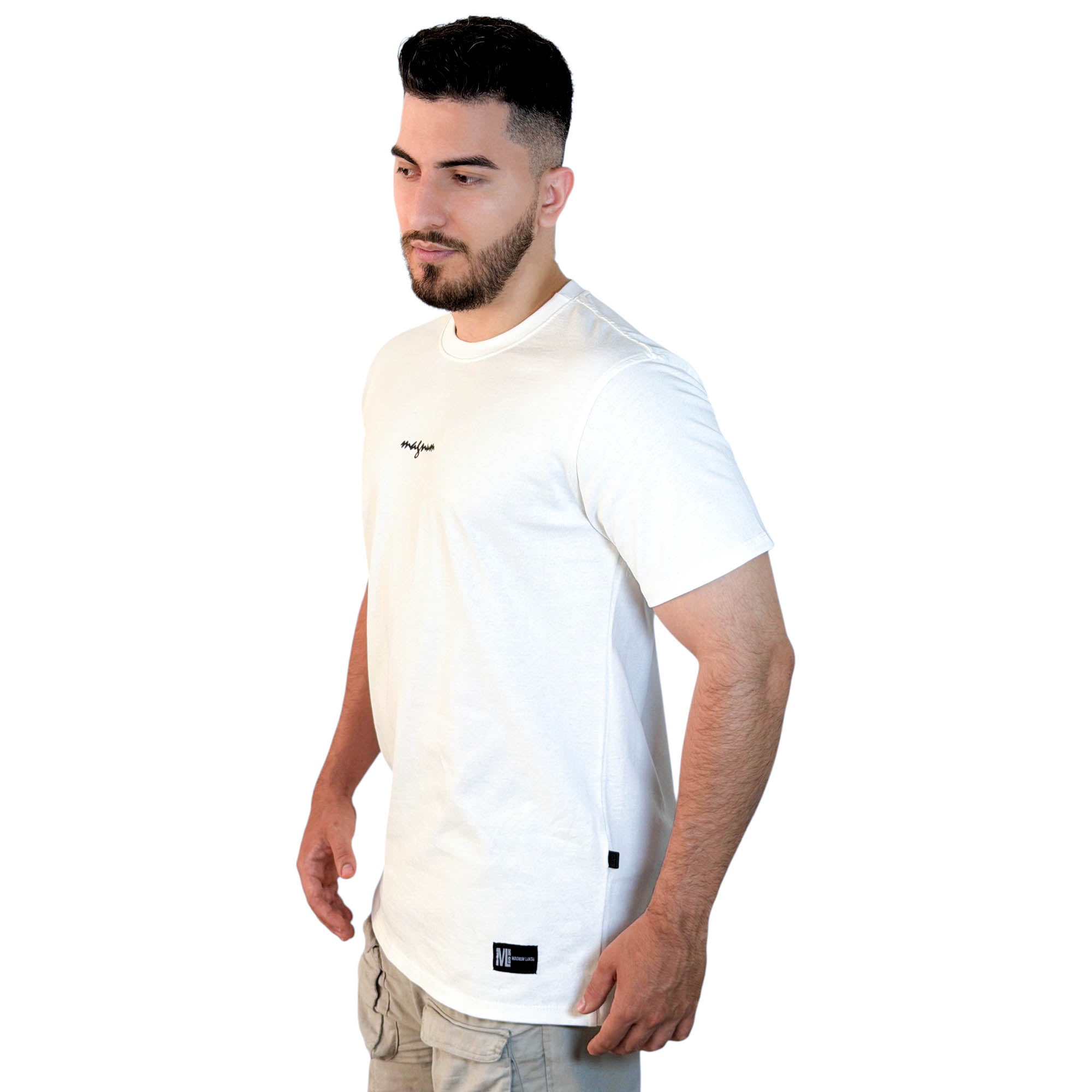 BEIGE SIGNATURE V-CUT