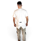 BEIGE TRIBU V-CUT