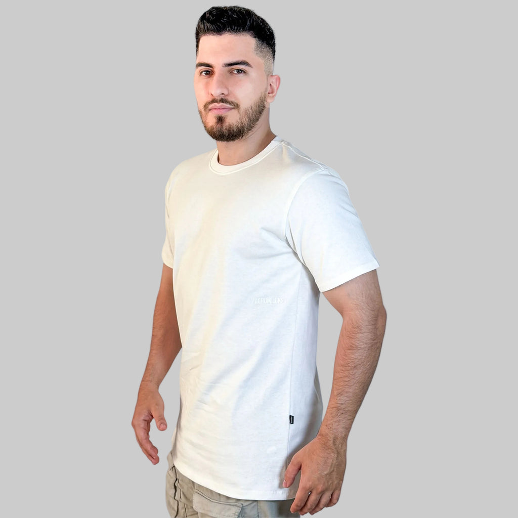 BEIGE TRIBU V-CUT