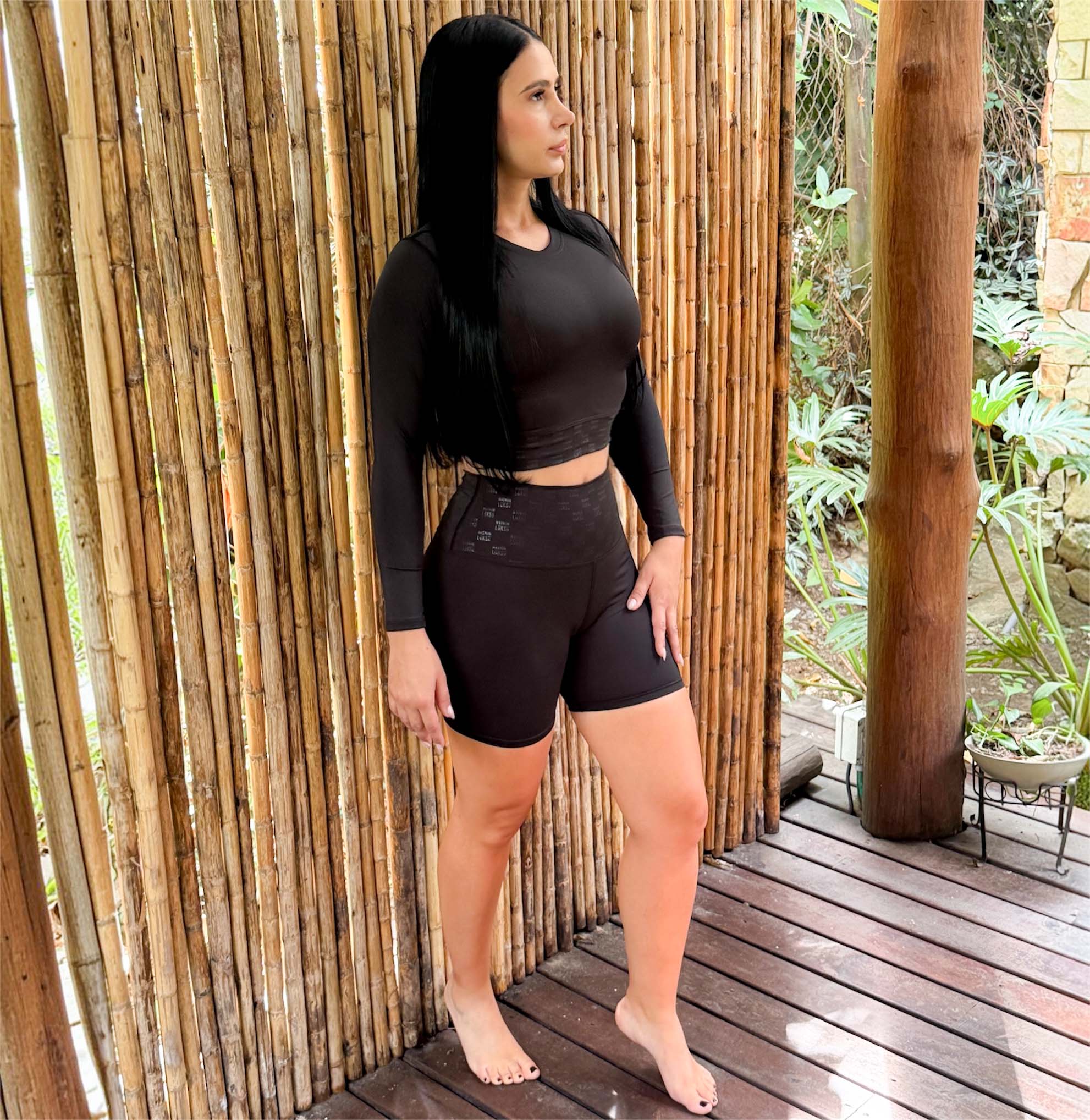 SET SHORT/TOP-BUSO BLACK MIRROR Imagen principal del producto
