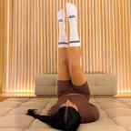 SET SHORT/TOP-BUSO BROWN MIRROR