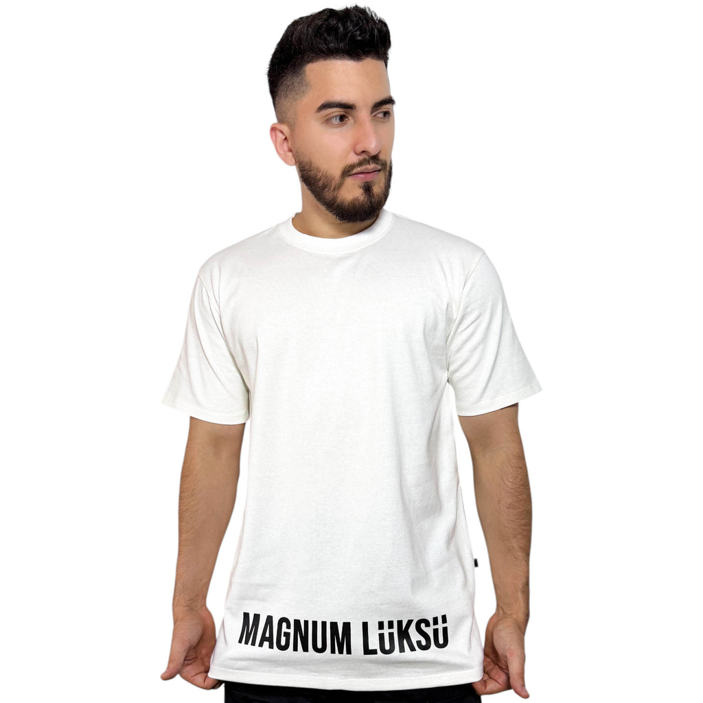 BIG MAGNUM ROYALTY T-SHIRT BEIGE