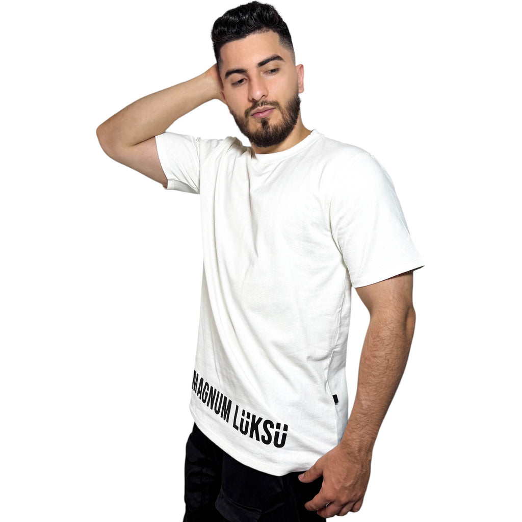 BIG MAGNUM ROYALTY T-SHIRT BEIGE