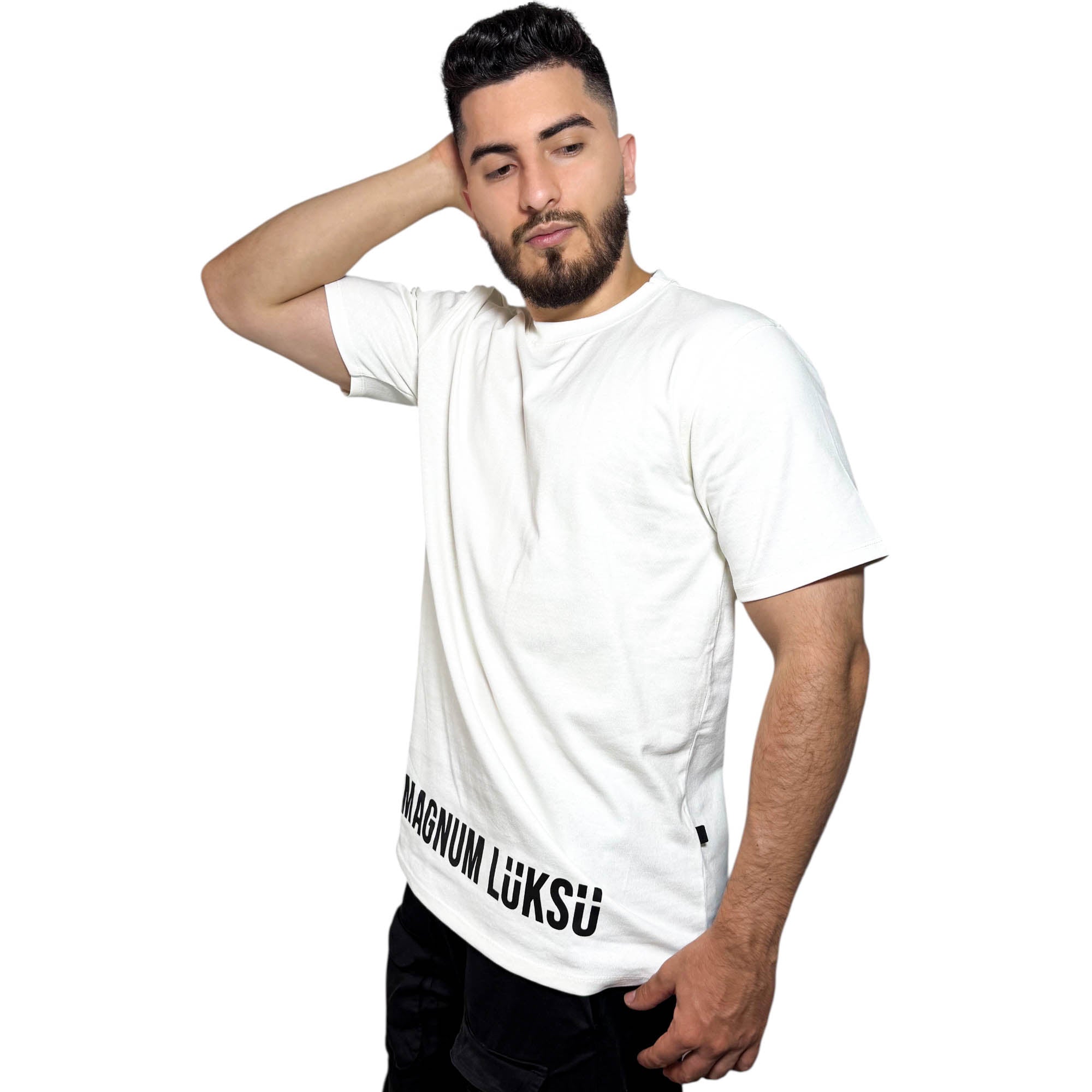 BIG MAGNUM ROYALTY T-SHIRT BEIGE