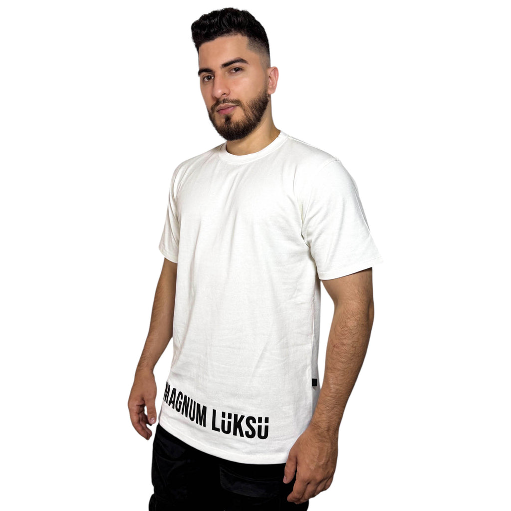 BIG MAGNUM ROYALTY T-SHIRT BEIGE